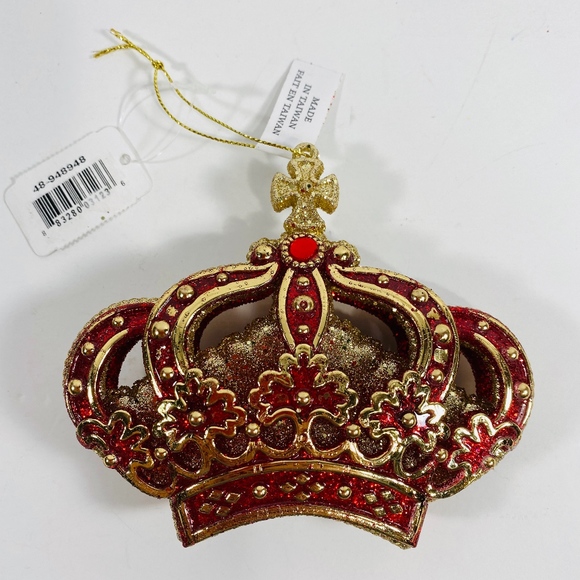 Katherine's Collection Other - Katherine's Collection Mardi Gras Crown Ornament